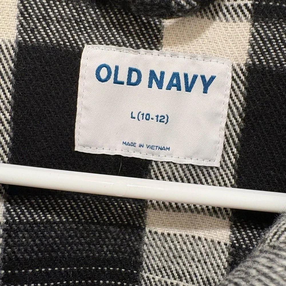 Old Navy Monochrome Checkered Jacket